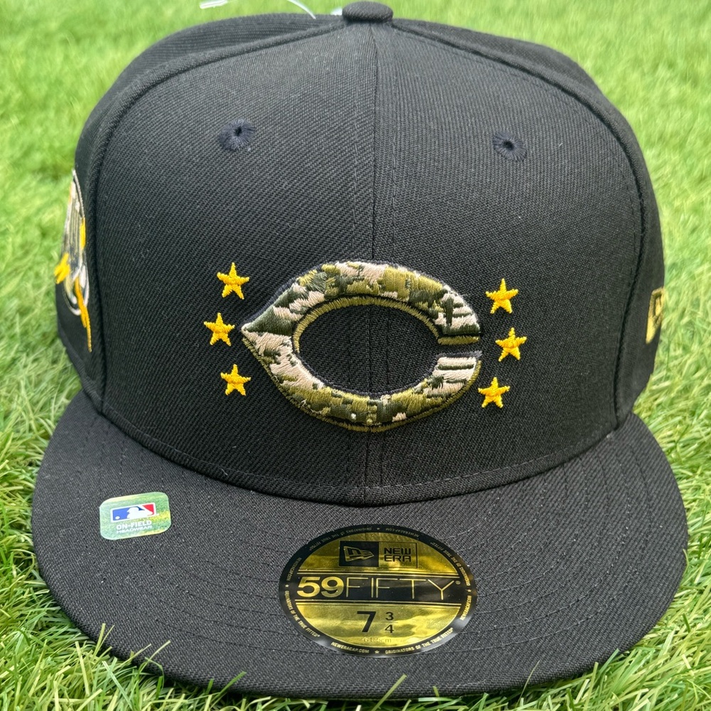 New Era 59FIFTY Cincinnati Reds Fitted Hat 7 3/4 NWT